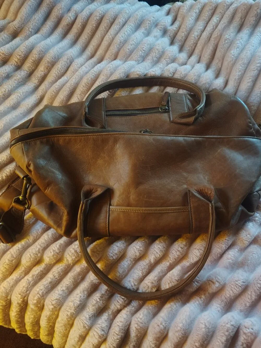 Moore and Giles men's duffel bag